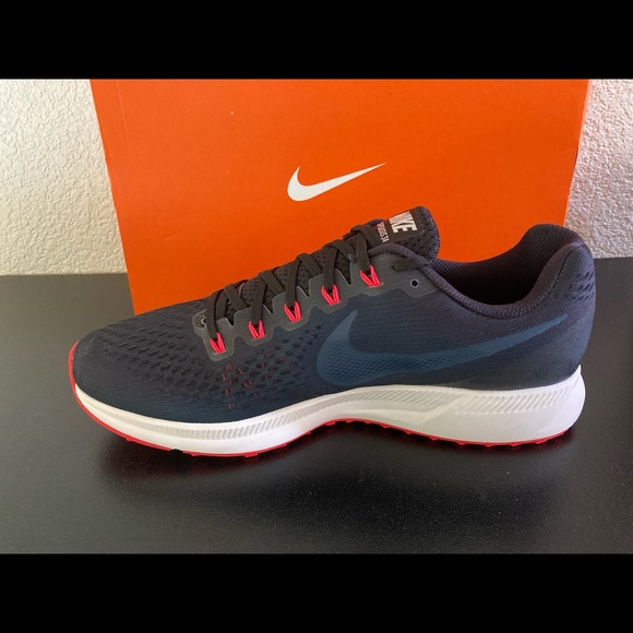 NIKE MENS AIR ZOOM PEGASUS 34 12.5 SNEAKER SHOES - Picture 11 of 15